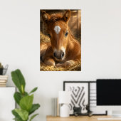 Poster Douce Pâmoison dorée (Bureau à domicile)