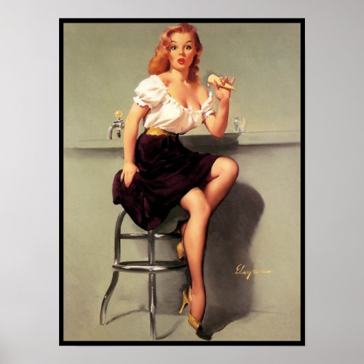 Poster Douce pointe vers le haut (Devant)