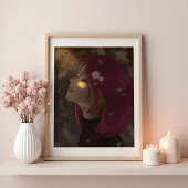 Poster Douce Radiance Paisible