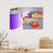 Poster Douces choses (Cuisine)