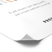 Poster Douceur du fruit de l'affiche spirituelle (Coin)