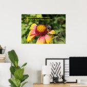 Poster Douceur et maîtrise de soi (Bureau à domicile)