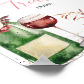 Poster Douceurs de fete de mariage rose pour l'amour (Coin)