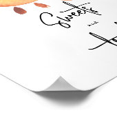 Poster Douceurs et gâteries Sunshine (Coin)