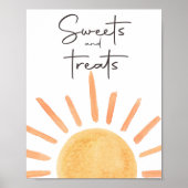 Poster Douceurs et Traitements Aliments Boho Sunshine Ann (Devant)