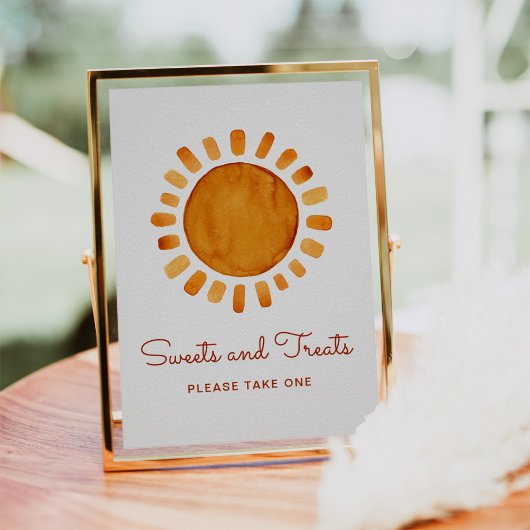 Poster Douceurs & Traitements Baby shower d'eau couleur s