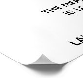 Poster Douche Coeur Confetti Cuivre avec Lavande Signal (Coin)