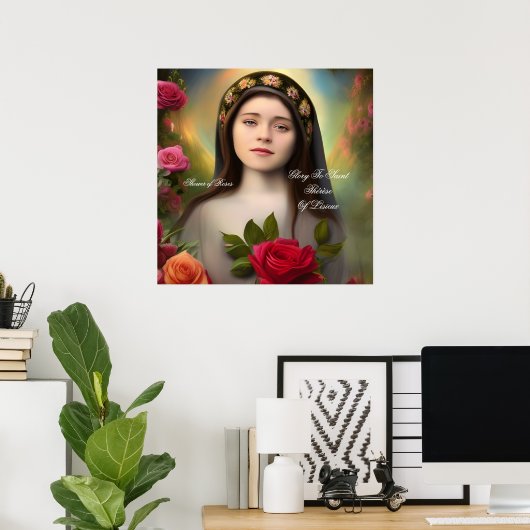 Poster Douche des Roses (Bureau à domicile)