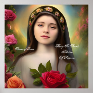 Poster Douche des Roses