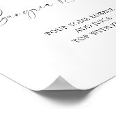 Poster Douche feuille en chute - bar sangria (Coin)