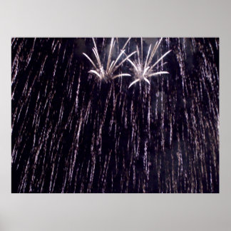 Poster Douche Fireworks