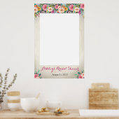 Poster Douche florale Probe photo (Cuisine)