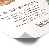 Poster Douche nuptiale occidentale Mettez une bague sur l (Coin)