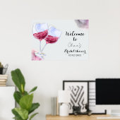 Poster Douche pour mariée (Bureau à domicile)