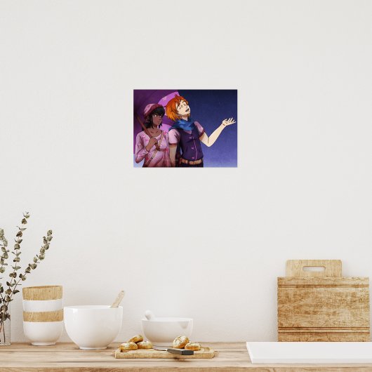 Poster Douches d'avril (Cuisine)