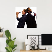 Poster Doug Judy and Jake Peralta Brooklyn 99 Karaoke (Bureau à domicile)