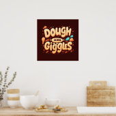 Poster Dough et Giggles (Cuisine)
