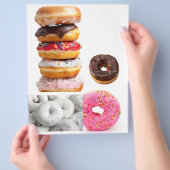 Poster Doughnut Flyer (Hand)