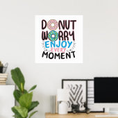 Poster Doughnut Lover - Donut Intimidation (Bureau à domicile)