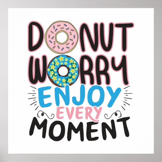 Poster Doughnut Lover - Donut Intimidation (Devant)