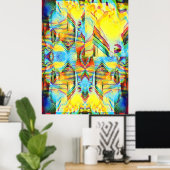 Poster Doughnuts Full of Demons (Bureau à domicile)