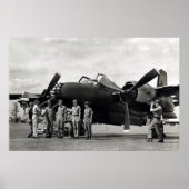 Poster Douglas B-26K Invader (Devant)