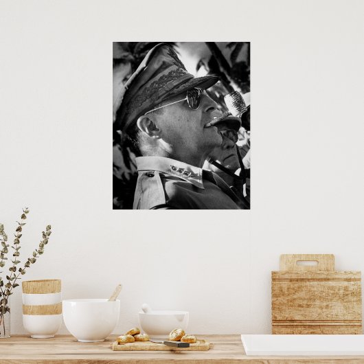 Poster Douglas MacArthur (Cuisine)