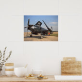 Poster Douglas, Skyraider, 1949_Aviation classique (Cuisine)