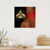 Poster Douleur cou (Cuisine)
