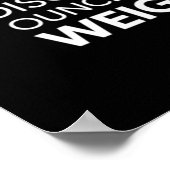 Poster Douleur De Discipline vs Regret - Motivation Du Su (Coin)