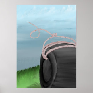 Poster Douleur légère - En vous rappelant