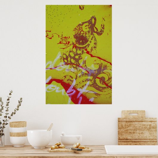 Poster "Doute" (Cuisine)