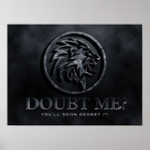 Poster Doute-Moi ? (Devant)