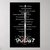 Poster Douter tue (Devant)