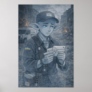 Poster Doutes / Facteur / Rue