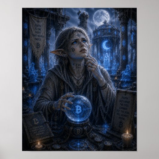Poster Doutes / Oracle / Temple de la Lune (Devant)