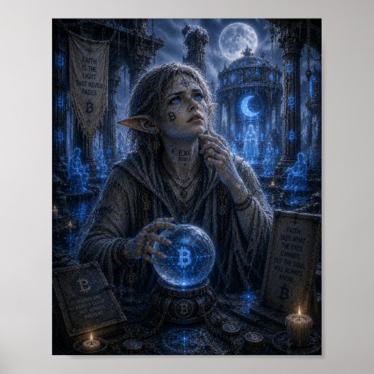 Poster Doutes / Oracle / Temple de la Lune (Devant)