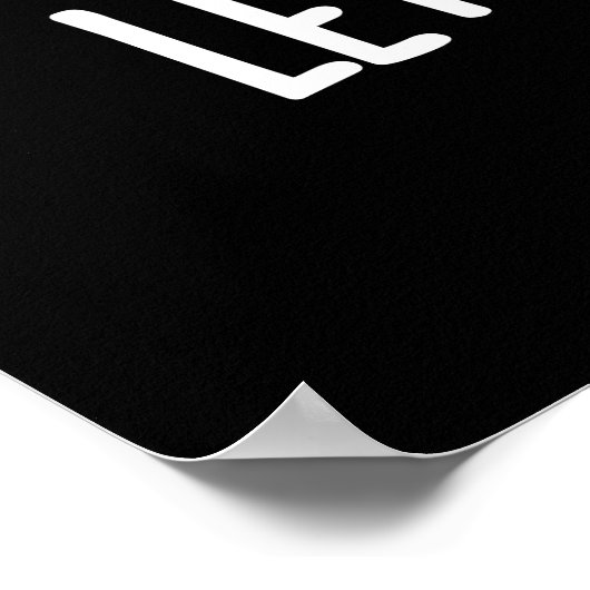 Poster Doutons-le Douteux Baking Pun Dark BG (Coin)