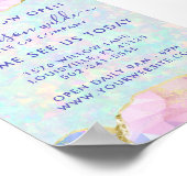 Poster d'ouverture d'Opal Gemstone Pastel (Coin)