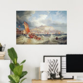 Poster Douvres, 1857 (Bureau à domicile)