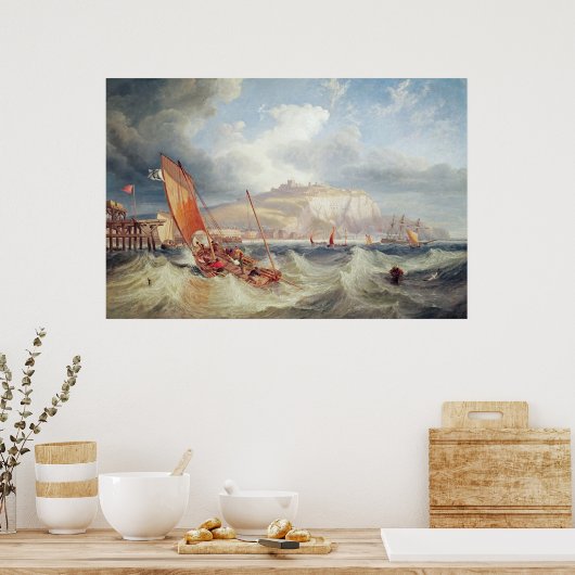 Poster Douvres, 1857 (Cuisine)