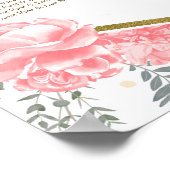 Poster Doux 16 Cartes de siège Signal Papillons rose (Coin)