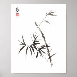 Poster Doux Bambou
