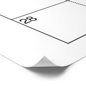 Poster Doux comme peut Bee Eucalyptus Douche Date d'échéa (Coin)