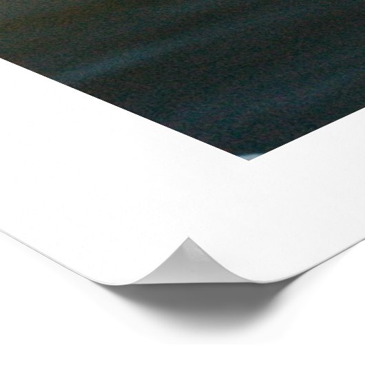 Poster Doux en blanc (Coin)