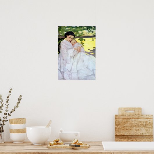 Poster "Doux et faible" (Cuisine)