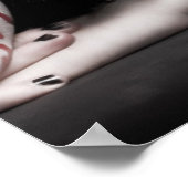 Poster Doux et foncé (Coin)