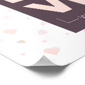 Poster Doux et romantique (Coin)