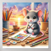 Poster Doux Souris (Devant)