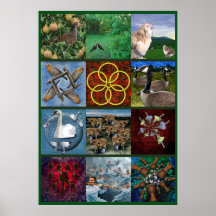 Douze jours de Noël - L'affiche